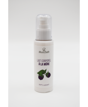 Lait corps hydratant à la mûre - 100ml 100% naturel