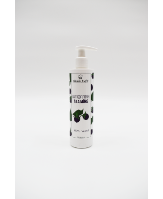Lait corps hydratant à la mûre - 250ml 100% naturel