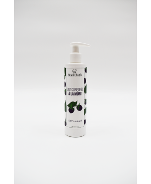 Lait corps hydratant à la mûre - 250ml 100% naturel