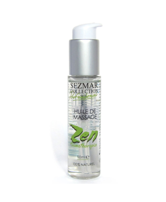Huile de massage professionnelle ZEN 100% naturelle 50 ml