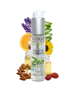 Huile de massage professionnelle ZEN 100% naturelle 50 ml