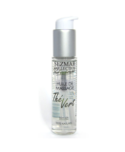 Huile de massage professionnelle Thé Vert 100% naturelle 50 ml