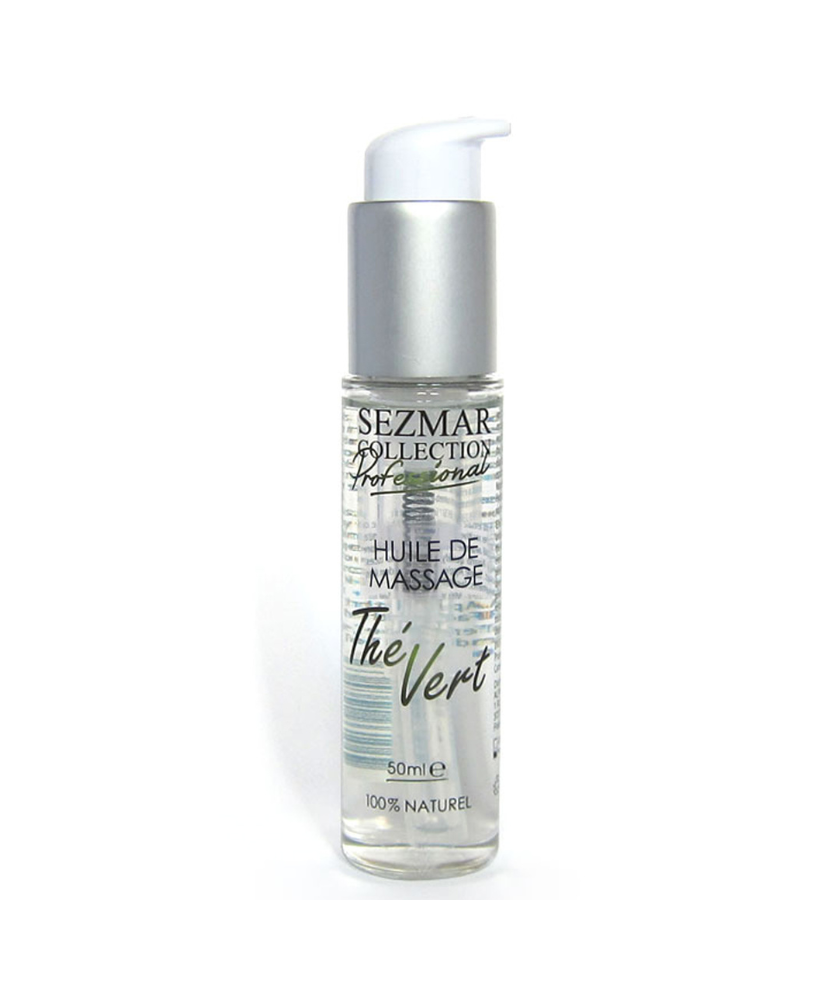 Huile de massage professionnelle Thé Vert 100% naturelle 50 ml