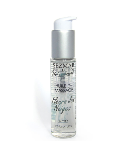 Huile de massage professionnelle Fleurs des Neiges 100% naturelle 50 ml