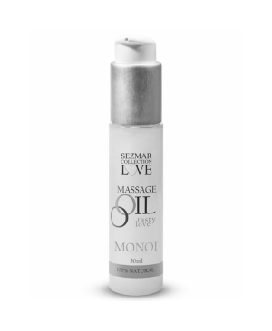 Huile de massage monoï 100% naturelle 50ml