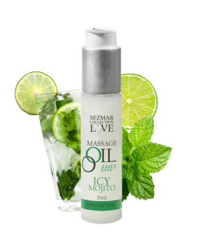 Huile de massage mojito 100% naturelle 50ml