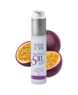 Huile de massage fruits de la passion 100% naturelle 50ml
