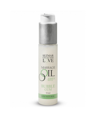 Huile de massage bubble gum 100% naturelle 50ml