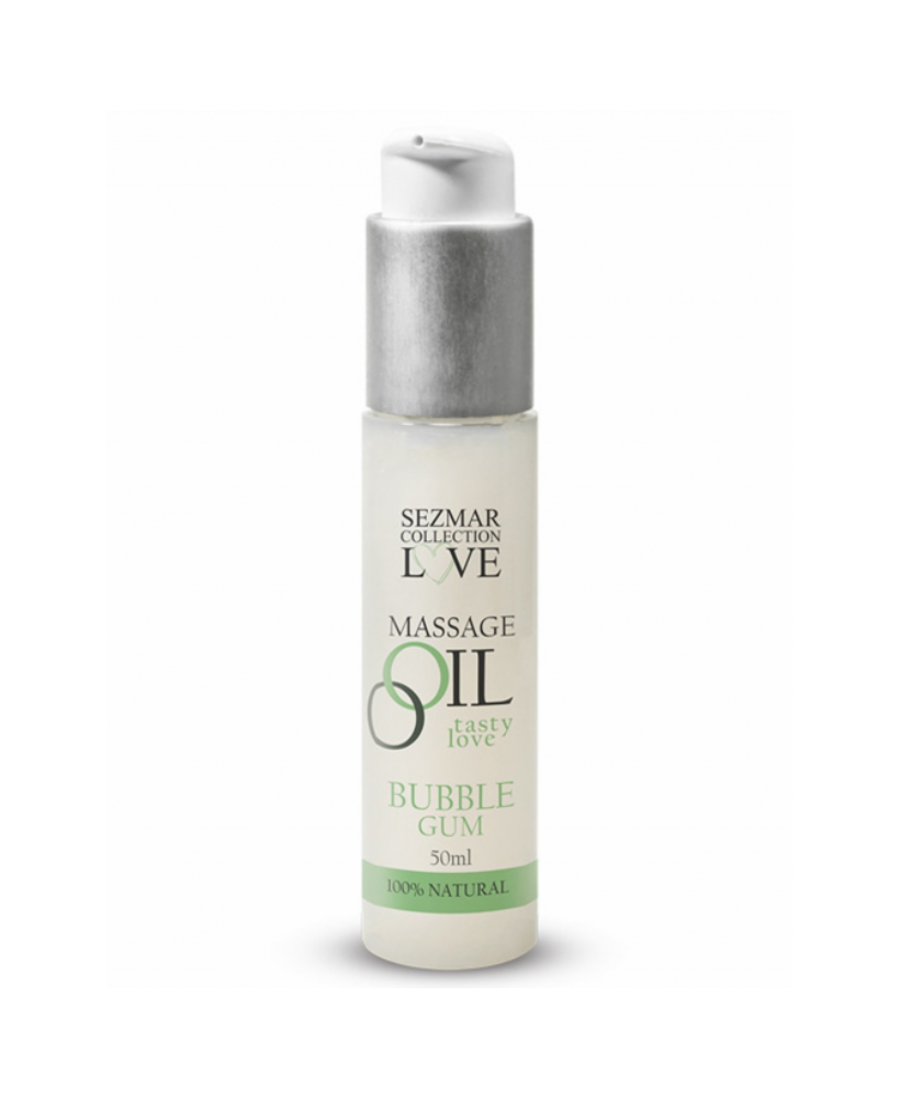 Huile de massage bubble gum 100% naturelle 50ml