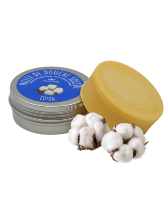 Huile de douche solide - Coton 65gr