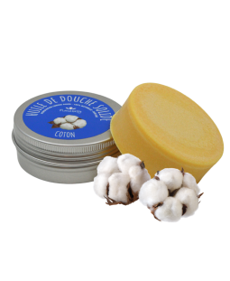 Huile de douche solide - Coton 65gr