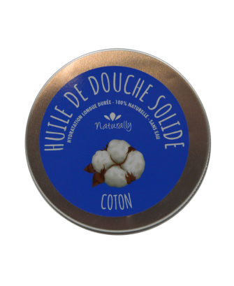 Huile de douche solide - Coton 65gr