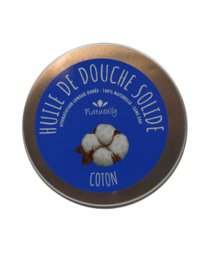 Huile de douche solide - Coton 65gr