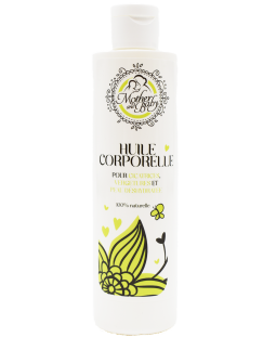 Huile corporelle pour vergetures, cicatrices et peau déshydratée - 250ml 100% naturelle