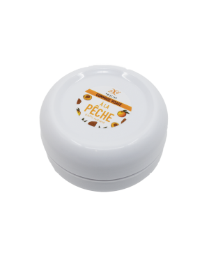 Gommage visage pêche - 50ml 100% naturel - Format voyage