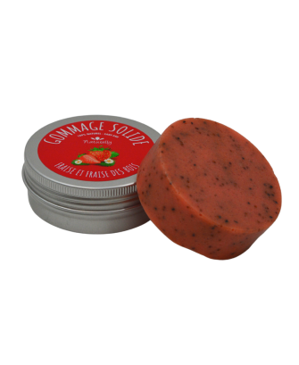Gommage solide - Fraise et fraise des bois 70gr