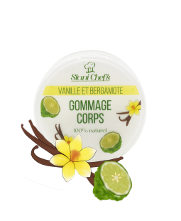 Gommage corps à la vanille et bergamote - 250ml 100% naturel