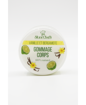 Gommage corps à la vanille et bergamote - 250ml 100% naturel