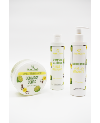 Gommage corps à la vanille et bergamote - 250ml 100% naturel
