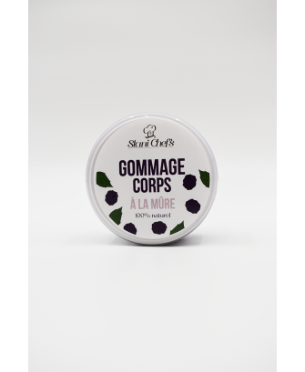 Gommage corps à la mûre - 200ml 100% naturel