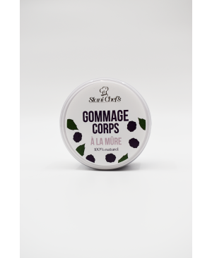 Gommage corps à la mûre - 200ml 100% naturel