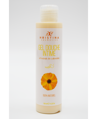 Gel douche intime à l'extrait de calendula - 125ml 100% naturel