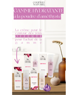 Gamme complète hydratante - Améthyste 100% naturelle