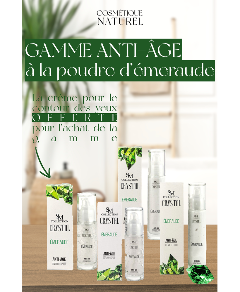 Gamme complète anti-âge - Émeraude 100% naturelle