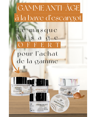 Gamme complète anti-âge - à la bave d'escargot 100% naturelle