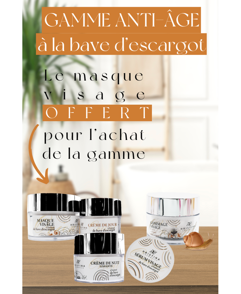 Gamme complète anti-âge - à la bave d'escargot 100% naturelle