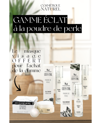 Gamme complète à la poudre de perle 100% naturelle