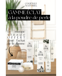 Gamme complète à la poudre de perle 100% naturelle