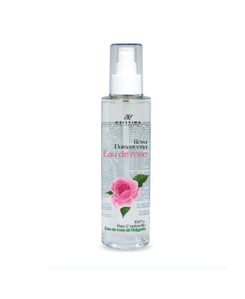 Eau florale naturelle à la rose de Damas - 200ml 100% naturelle