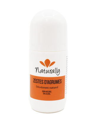 Déodorant roll on - Zestes d'agrumes - 50ml