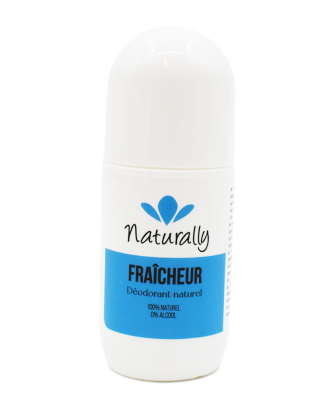 Déodorant roll on - Fraîcheur - 50ml 100% naturel