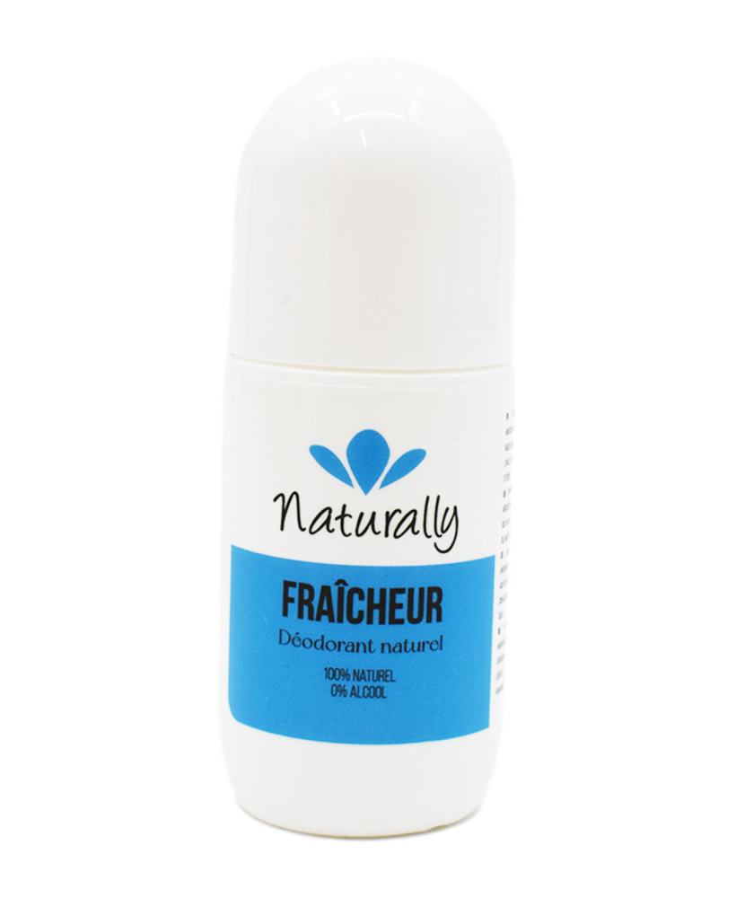 Déodorant roll on - Fraîcheur - 50ml 100% naturel
