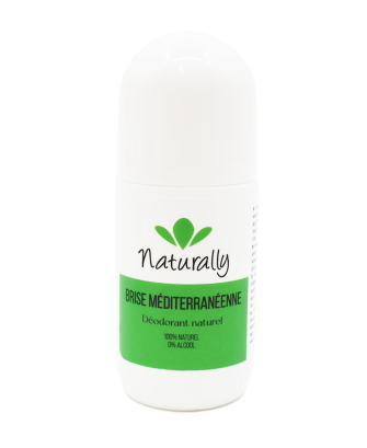 Déodorant roll on - Brise méditerranéenne - 50ml 100% naturel