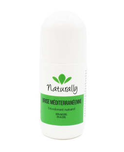 Déodorant roll on - Brise méditerranéenne - 50ml 100% naturel