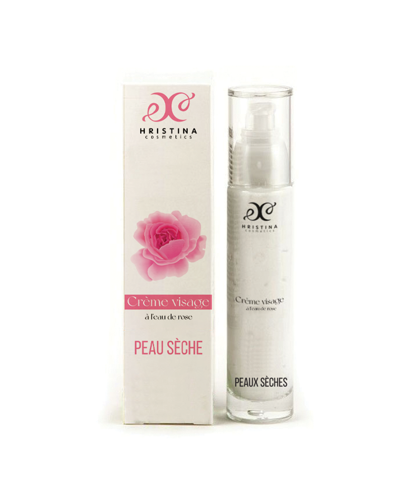 Crème visage peau sèche - 50ml 100% naturelle
