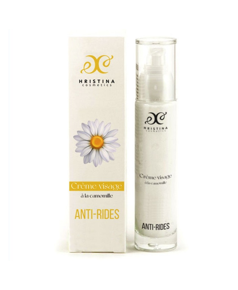 Crème visage anti-rides - 50ml 100% naturelle