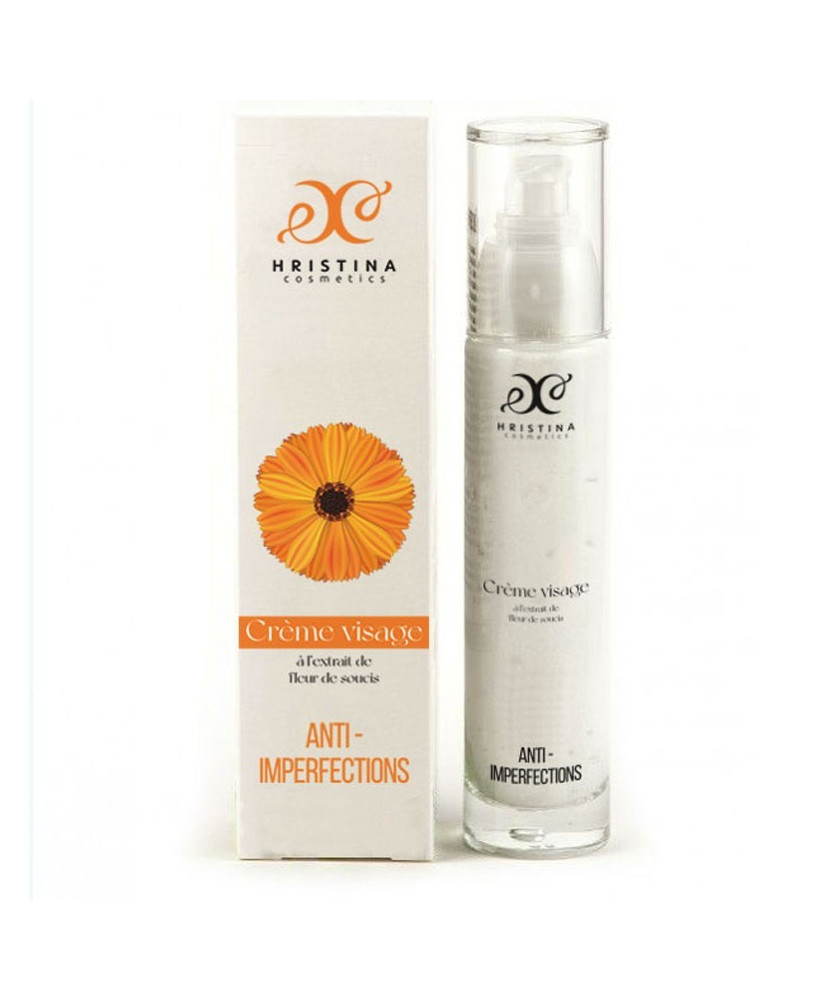 Crème visage anti-imperfections - 50ml 100% naturelle