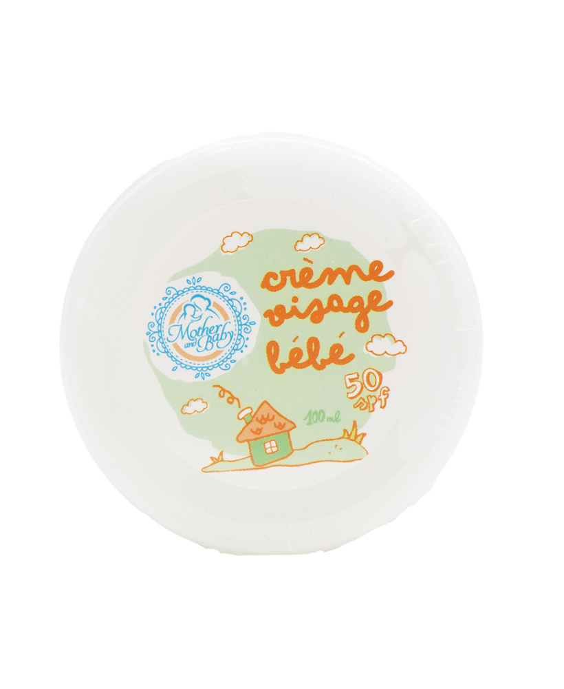 Crème solaire pour enfant et bébé SPF50 - 100ml 100% naturelle