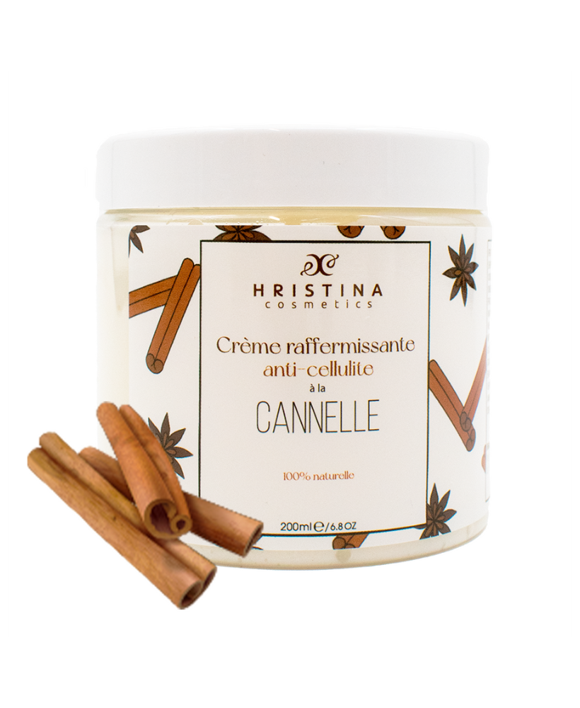 Crème raffermissante anti-cellulite 200ml 100% naturelle