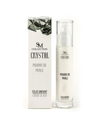 Crème de nuit revitalisante à la poudre de perle 50ml 100% naturelle