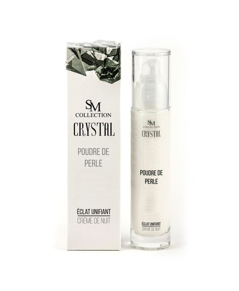 Crème de nuit revitalisante à la poudre de perle 50ml 100% naturelle