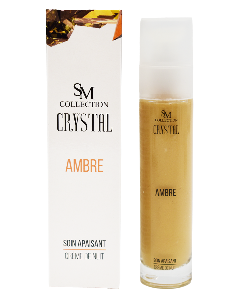 Crème de nuit à la poudre d'ambre 100% naturelle 50ml 100% naturelle