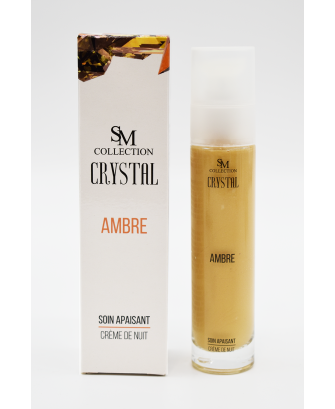 Crème de nuit à la poudre d'ambre 100% naturelle 50ml 100% naturelle