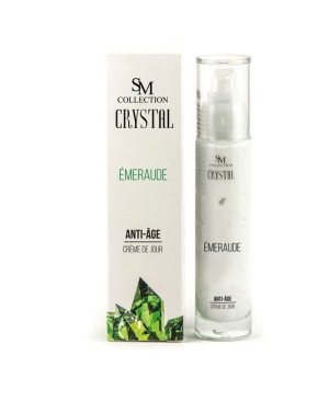 Crème de jour anti-âge à l'émeraude 50ml 100% naturelle