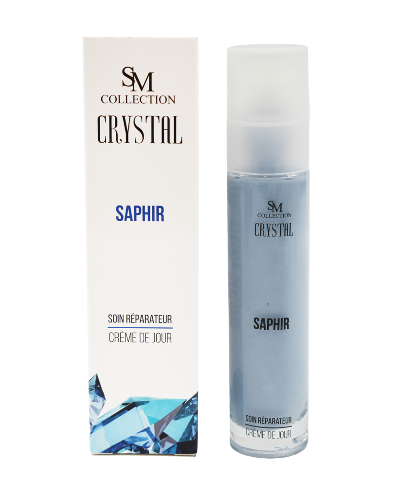 Crème de jour à la poudre de saphir 50ml 100% naturelle
