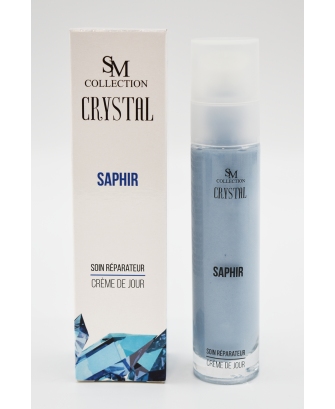 Crème de jour à la poudre de saphir 50ml 100% naturelle